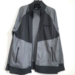 The North Face Gray Zip Up Long Sleeve Performance Jackets
